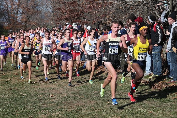 2012NCAA XC-123.JPG - 2012 NCAA D1 Cross Country Championships, November 17, 2012, held in Louisville, KY.